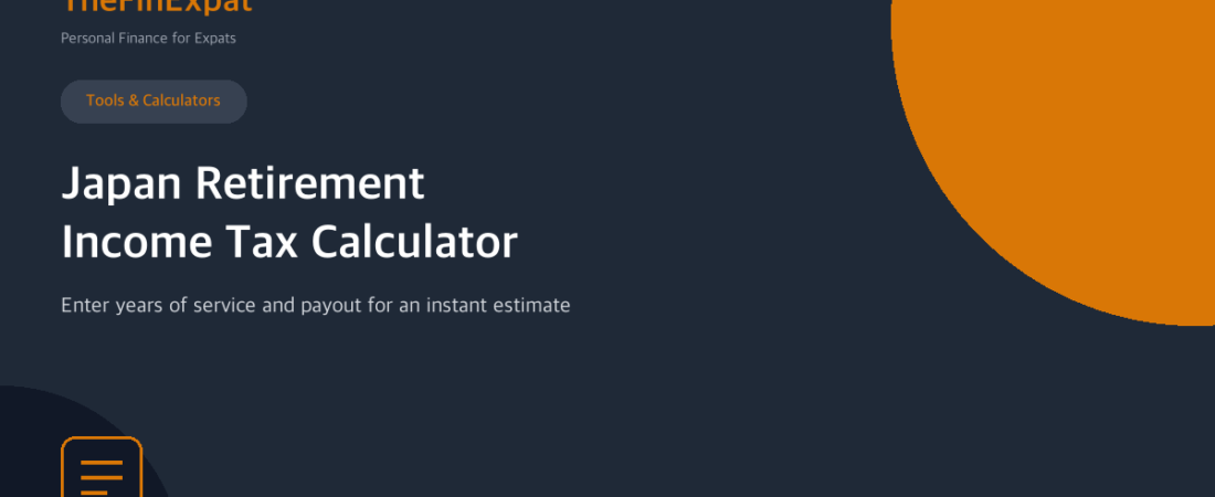 Japan Retirement Tax Calculator (2026)