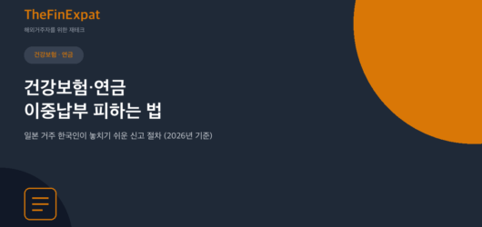 건강보험·연금 이중납부, 이렇게 피하세요