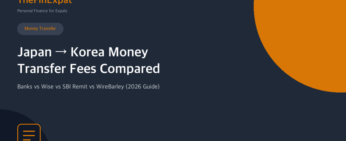 Japan to Korea Money Transfer Fees (2026)
