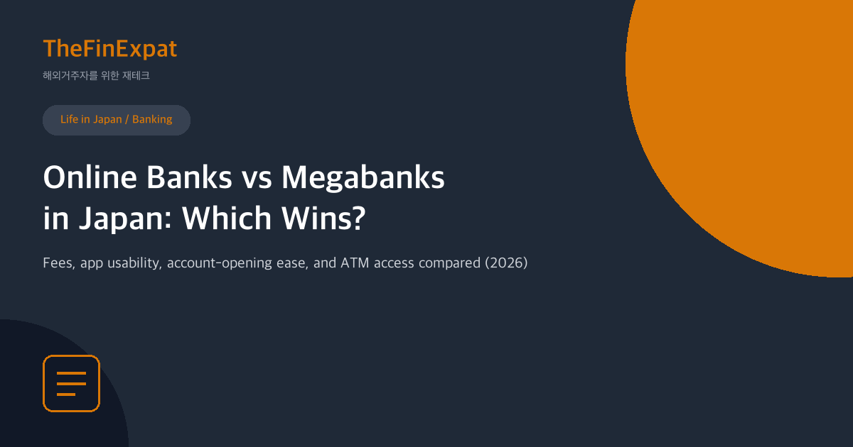 Online Banks vs Megabanks in Japan (2026)