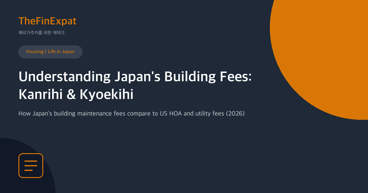 Japan’s Apartment Management Fees (2026)