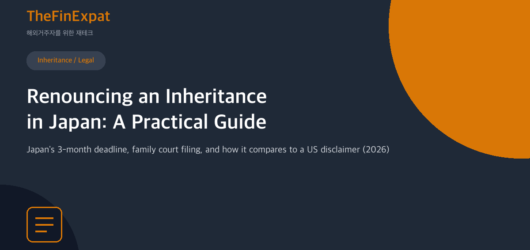 Renouncing an Inheritance in Japan (2026)
