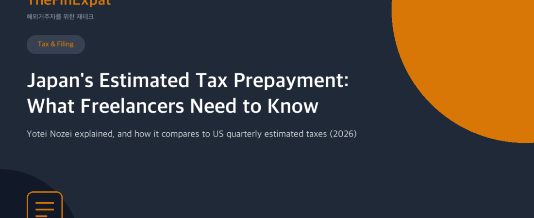 Japan’s Estimated Tax Prepayment (2026)